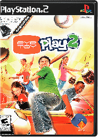 Eye Toy Play 2 PAL Playstation 2 PAL box art